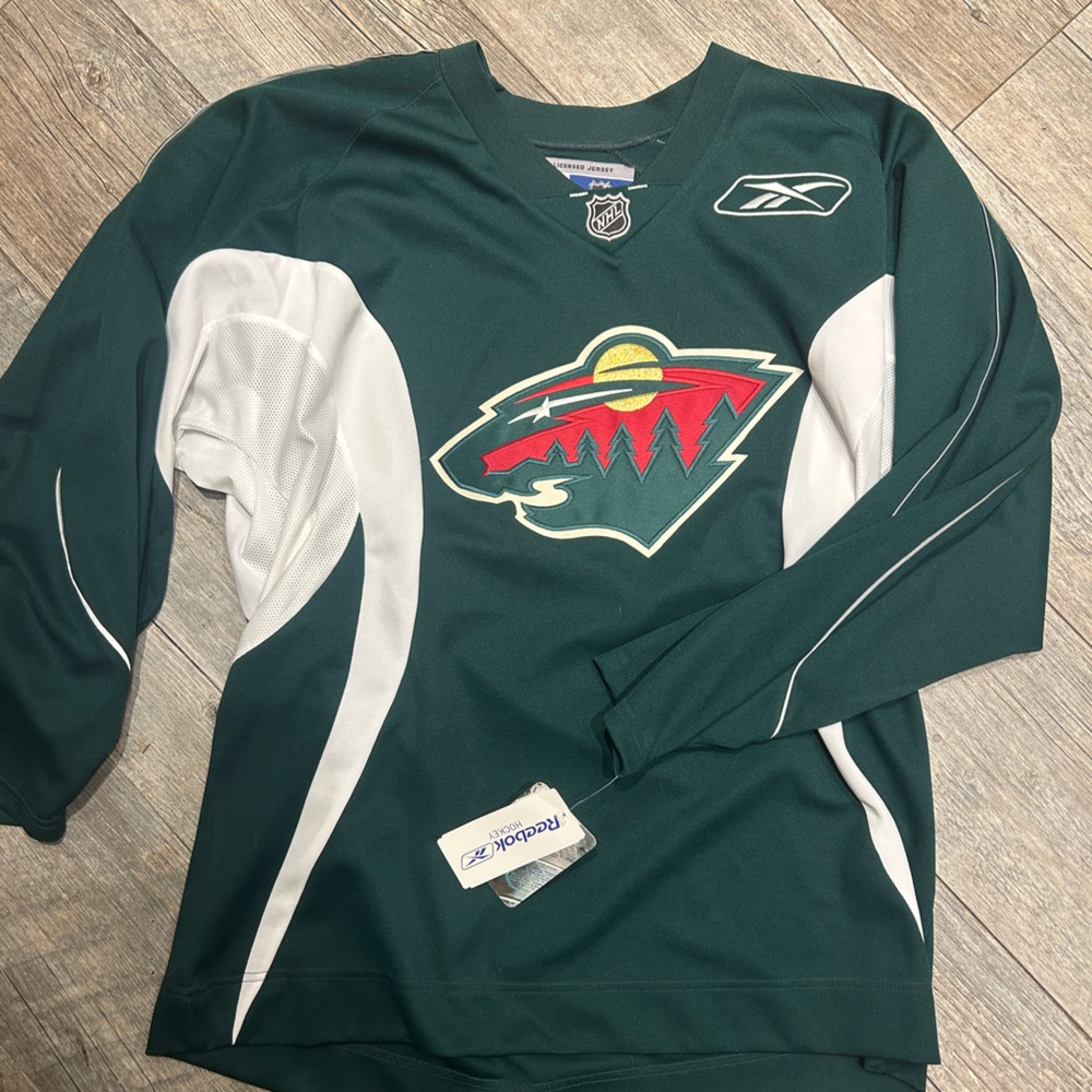 Reebok Green NHL Licensed Jersey